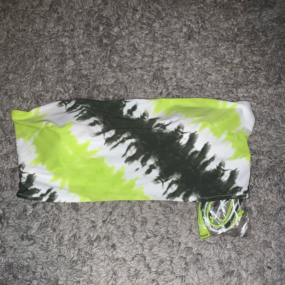 Bandeau swim top